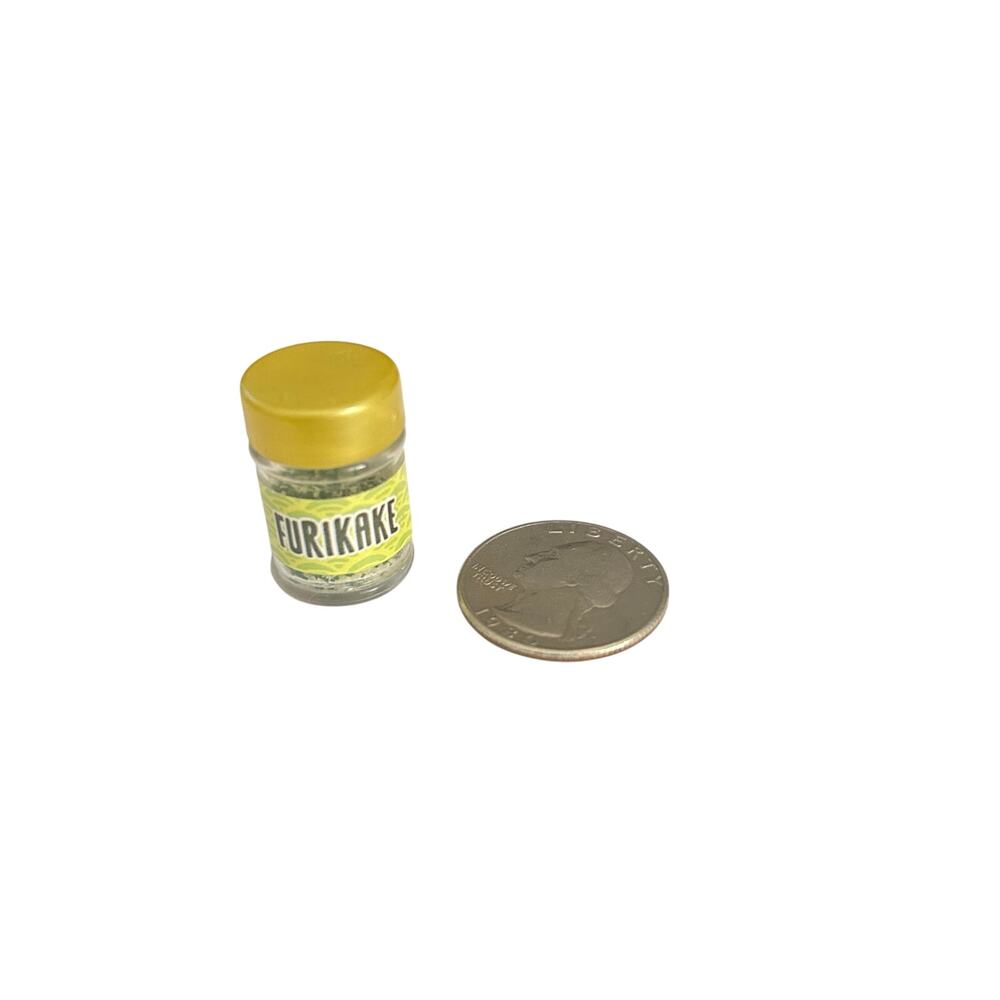 MGA Miniverse Mini Container of Furikake Used Green White